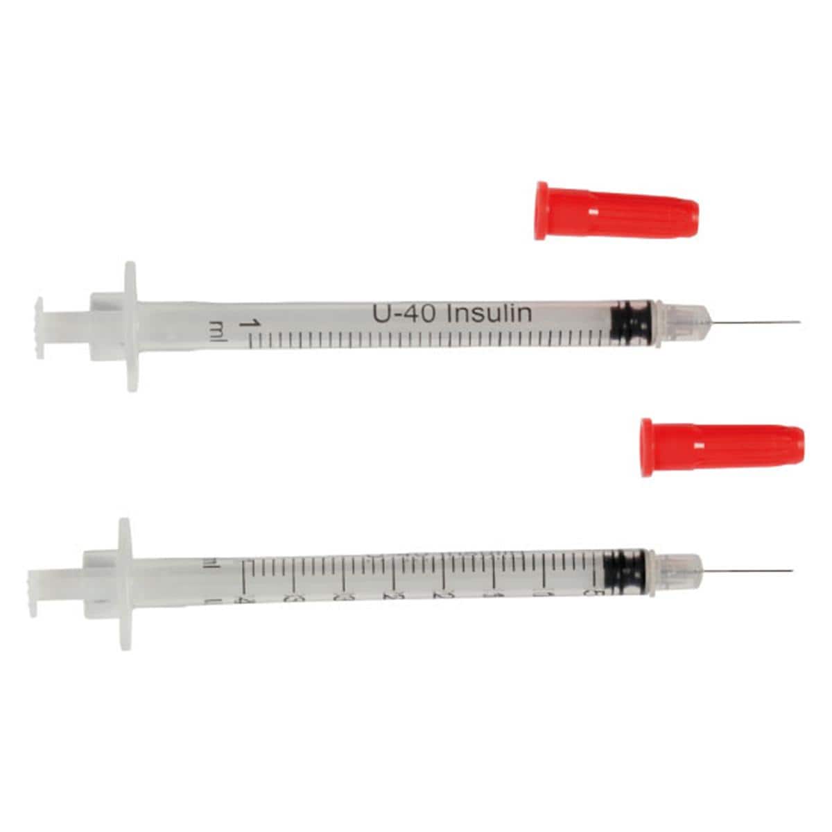 Jeringa de insulina de 1 ml. con aguja de 0,33 x 12 – G29