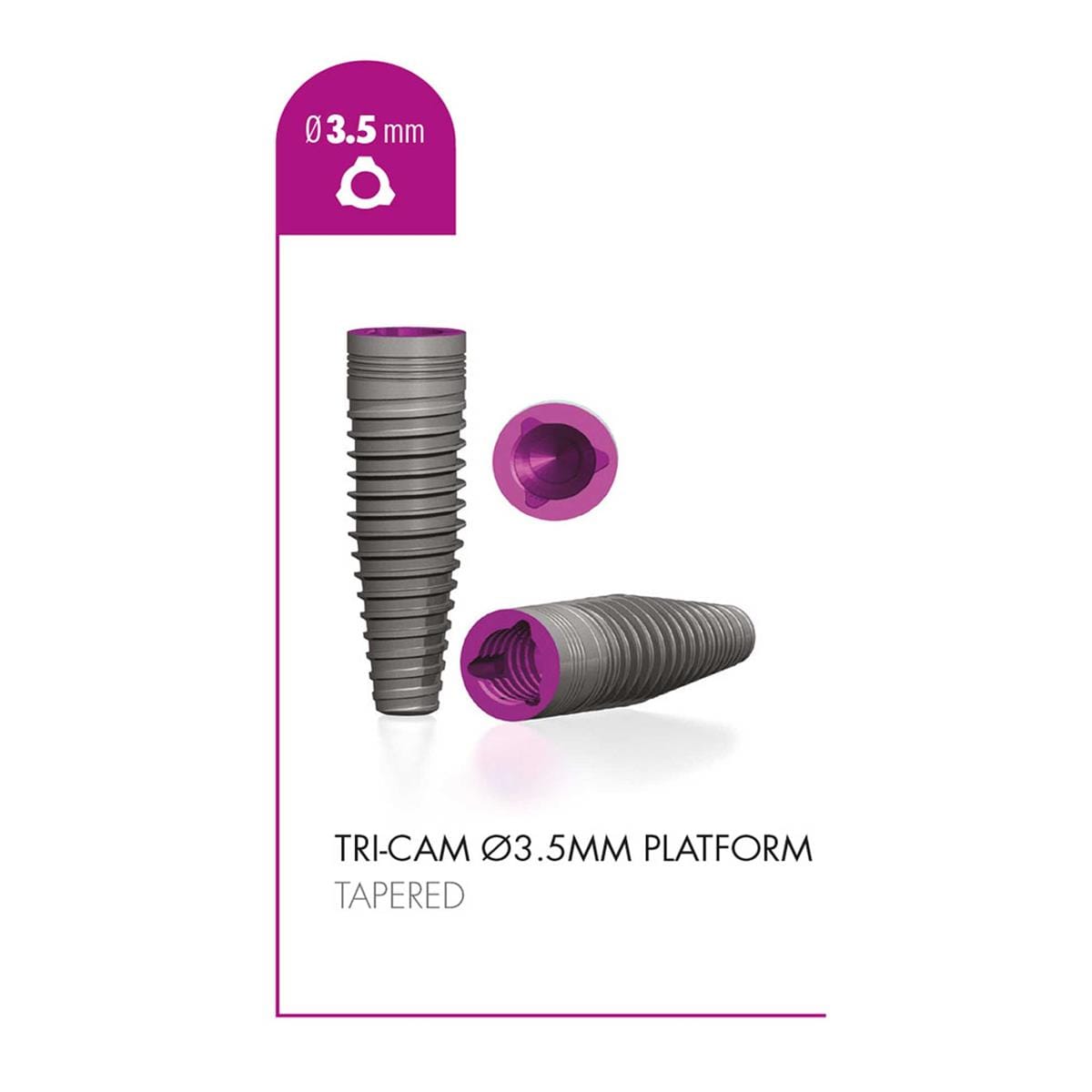 INFINITY TRICAM 3.5X13MM 3.5HD