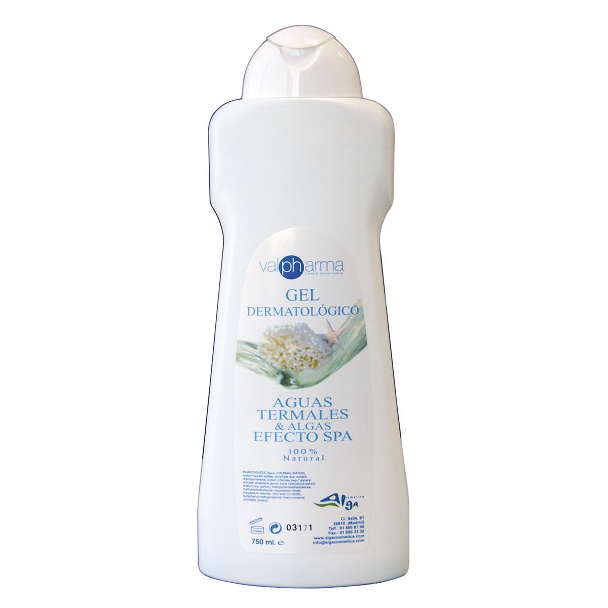 GEL DERMATOLÓGICO DE AGUAS TERMALES Y ALGAS 750 ML 1U