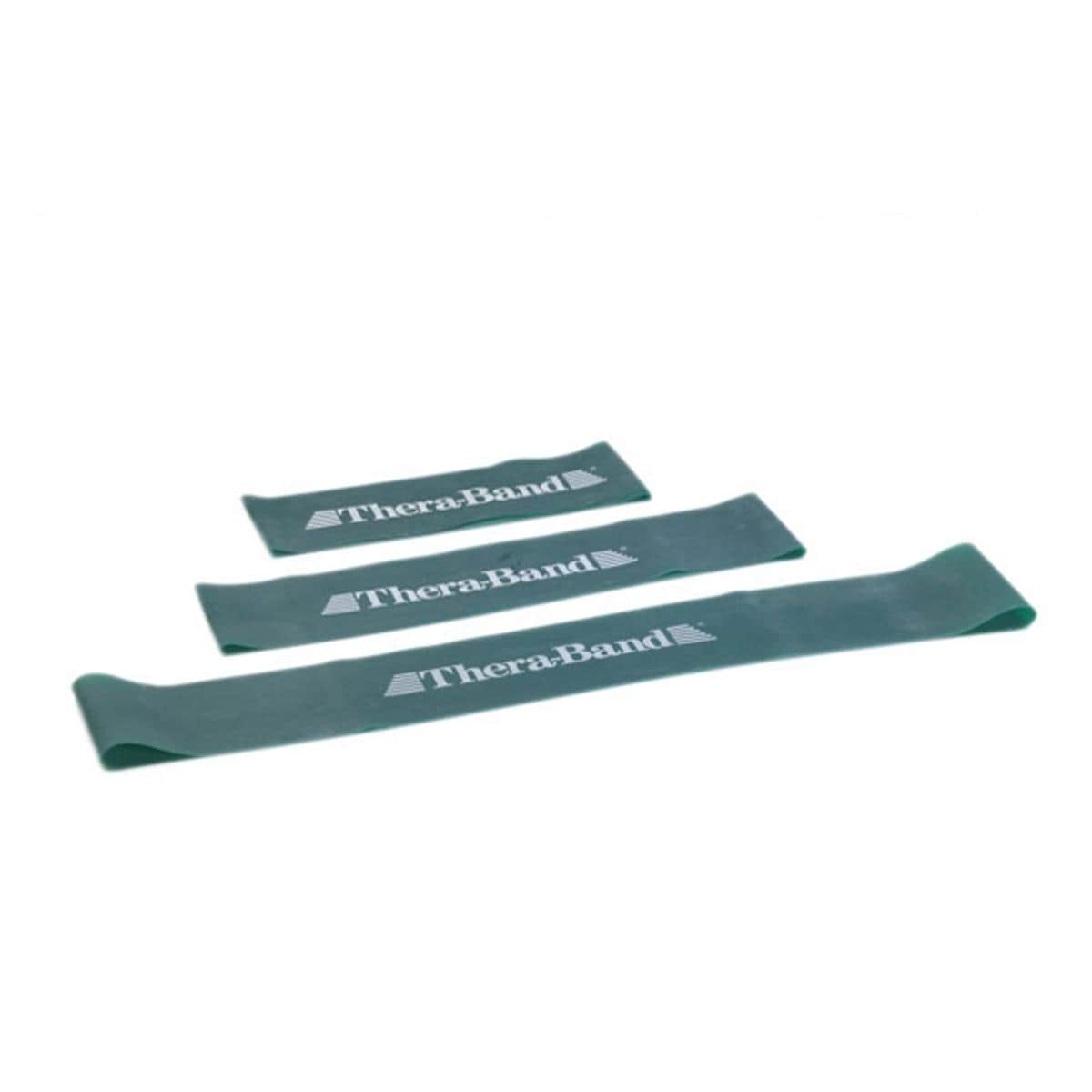 BANDAS DE EJERCICIO THERABAND LOOP® VERDE FUERTE 7,5 X 20,5 CM 1U