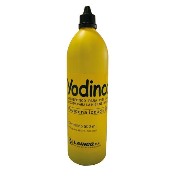 POVIDONA YODADA EN SOLUCIÓN 500 ML 1U