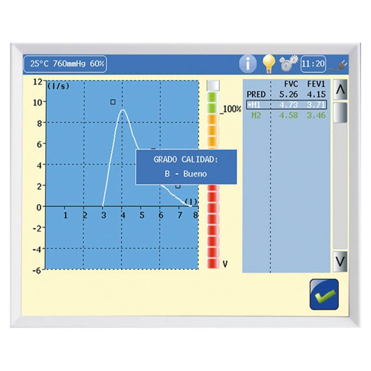 ESPIRÓMETRO DATOSPIR TOUCH EASY-T 1U