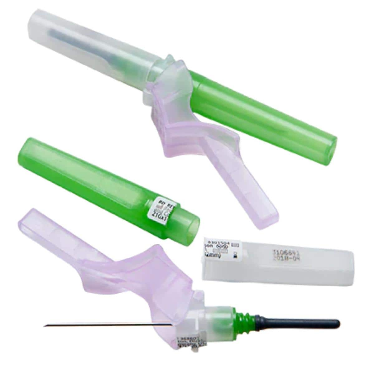 AGUJA VACUTAINER ECLIPSE 21G VERDE 100U BD