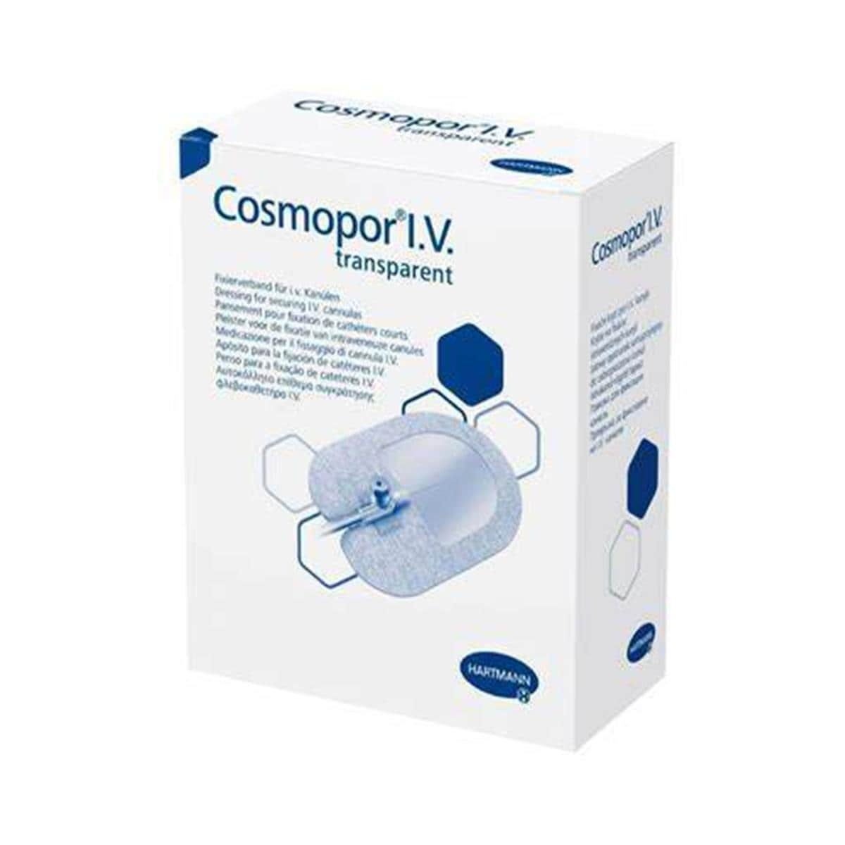 APOSITO COSMOPOR IV TRANSP. 6CMX5CM 100U HARTMANN