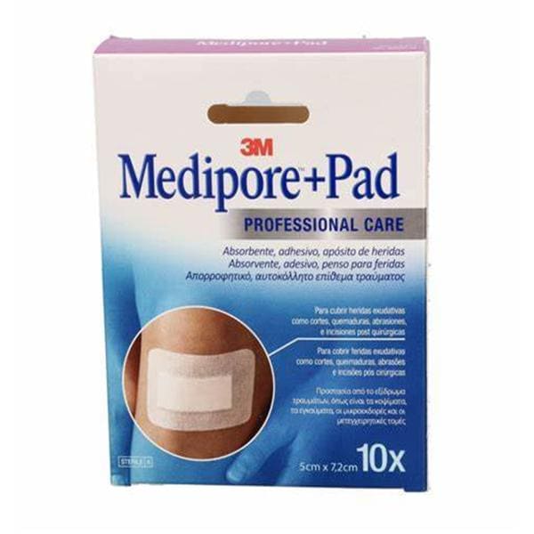 APOSITO MEDIPORE + PAD 5X7.2CM 50UDS. 3M