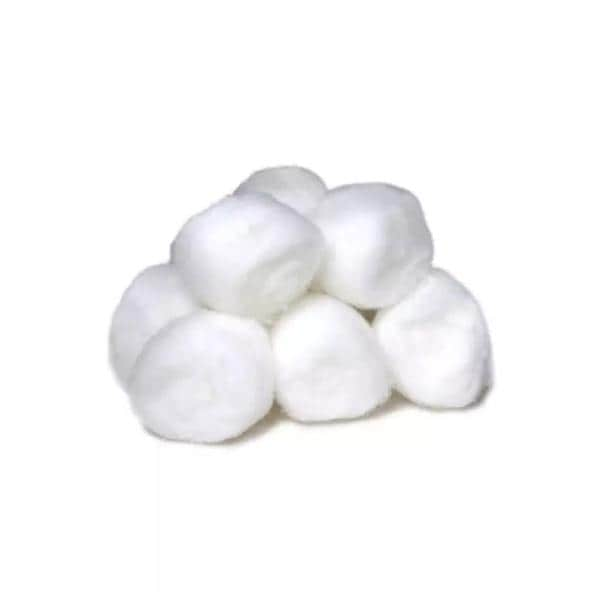 BOLAS DE ALGODON BLANCAS 0.6G 500U/BOLSA TEXPOL