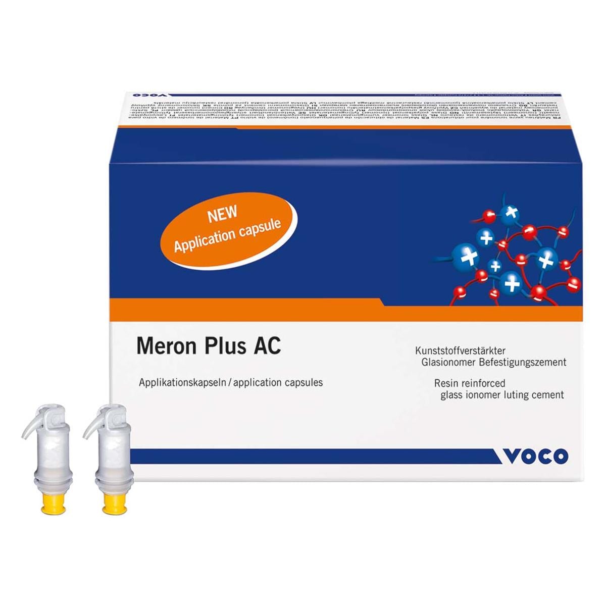 CEMENTO IONÓMERO VIDRIO MERON PLUS AC CAPSULAS 150U - VOCO