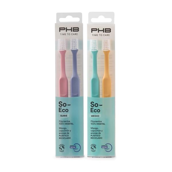 CEPILLO DENTAL SO ECO SUAVE 2U PHB