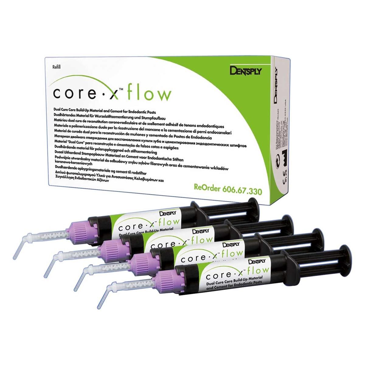 CORE X FLOW REPOSICIÓN 4X4,75G - DENTSPLY