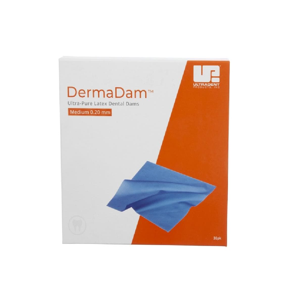 DIQUE DE GOMA HEAVY 15CMX15CM 36U - ULTRADENT