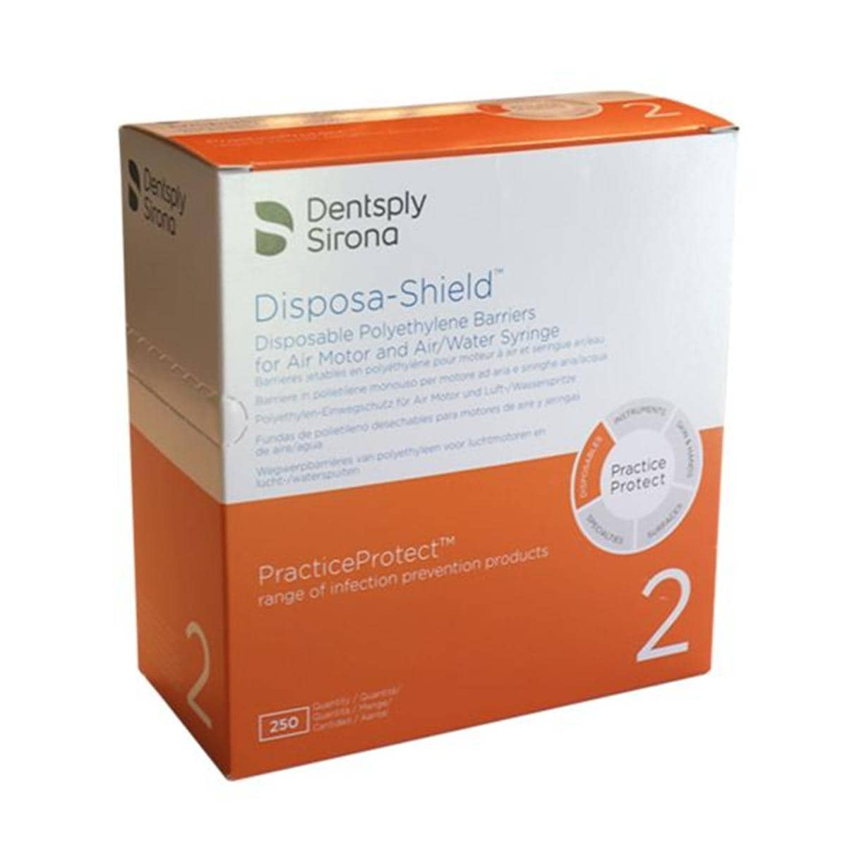 FUNDA PROTECTORA DISPOSA SHIELD PROTECTOR DESECHABLE 500U - DENTSPLY