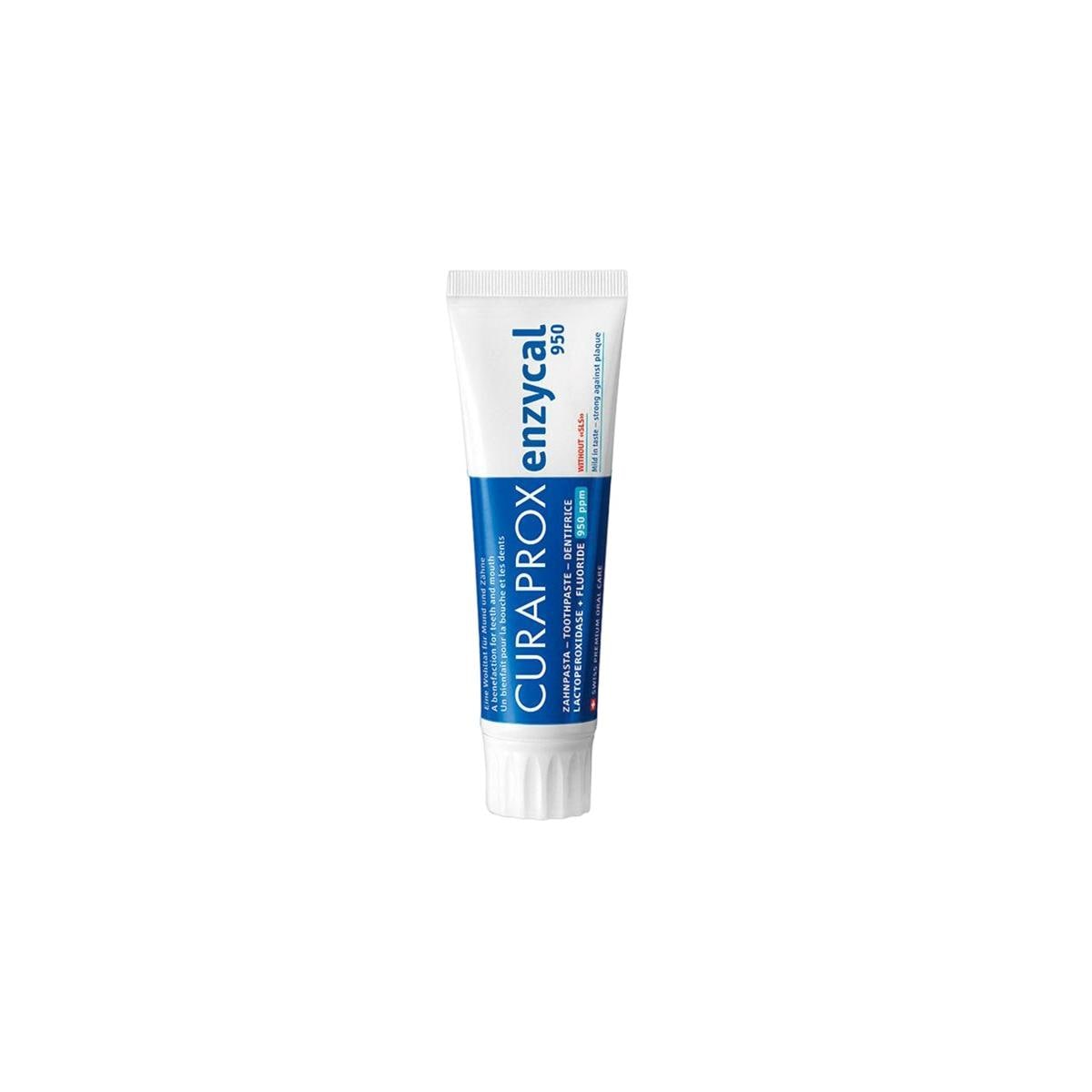 DENTÍFRICO ENZYCAL 950 CON FLÚOR 75ML.- CURAPROX