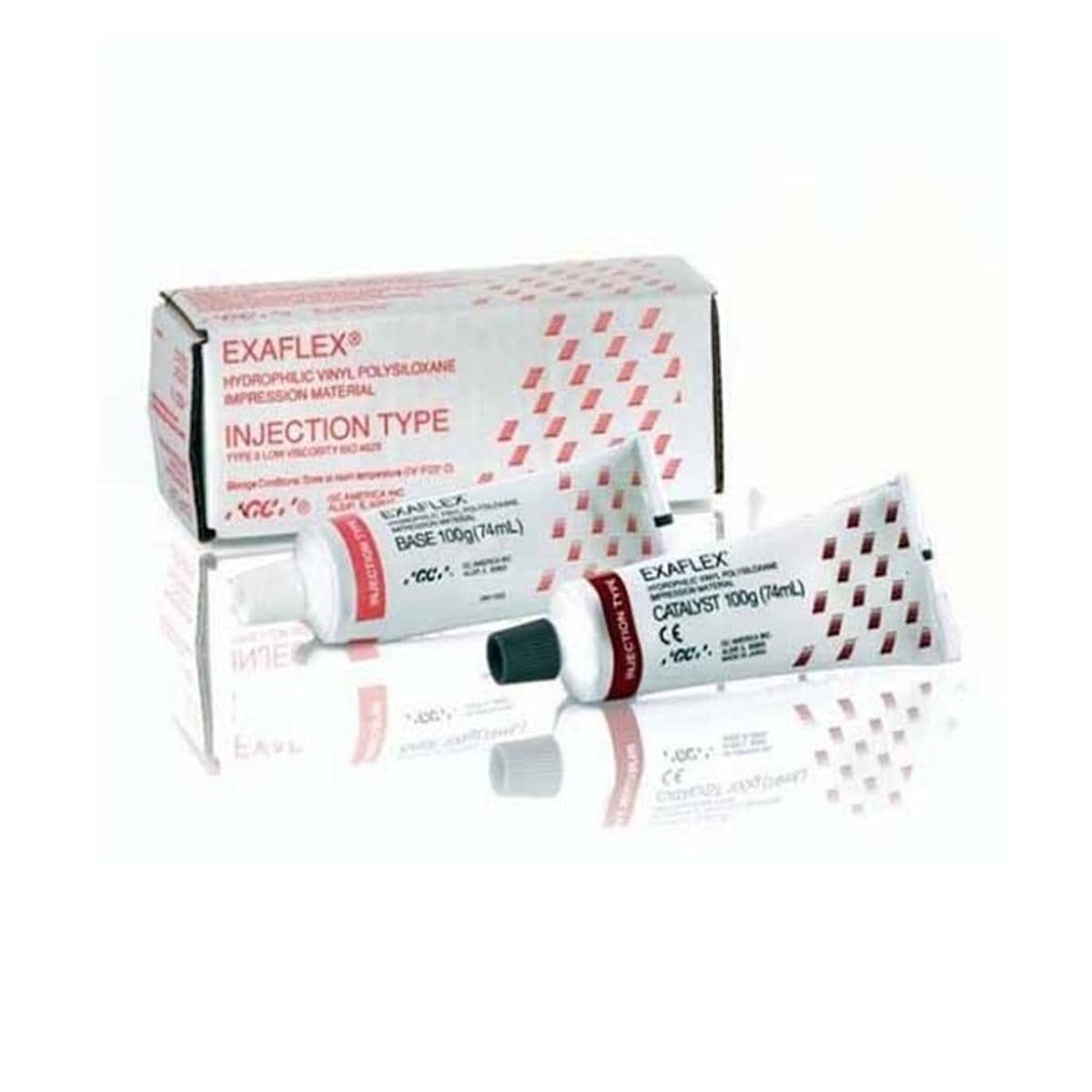 EXAFLEX HYDROPHILIC INYECCIÓN 74ML BASE + 74ML CATALIZADOR - GC