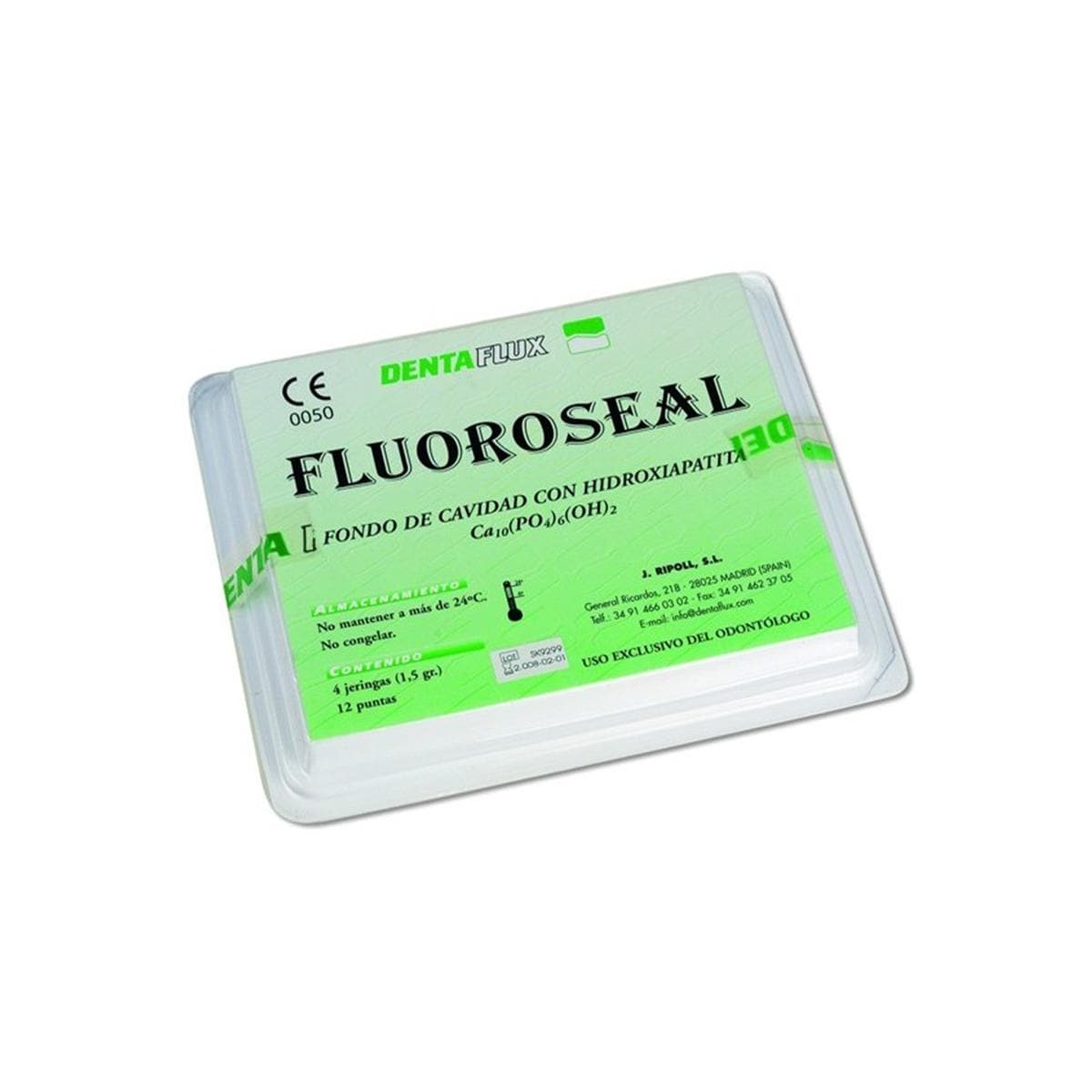 FLUOROSEAL 4 JERINGAS X 1.5 GR - DENTAFLUX