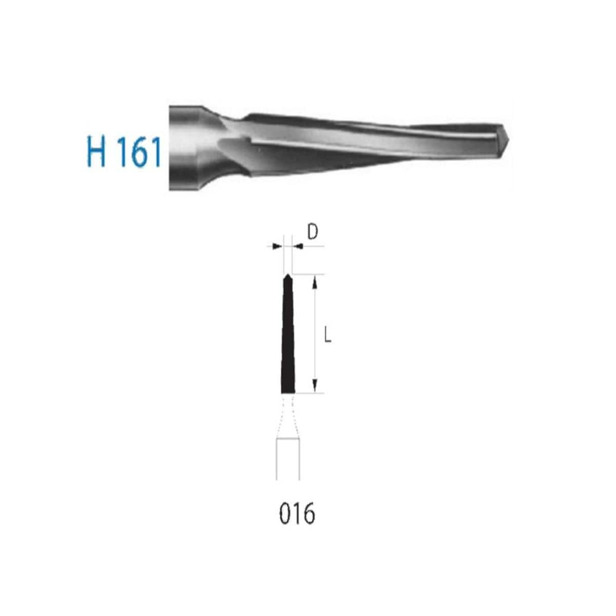 FRESA DE TUNGSTENO FG H161 314 016 CIRUGÍA 1U - KOMET