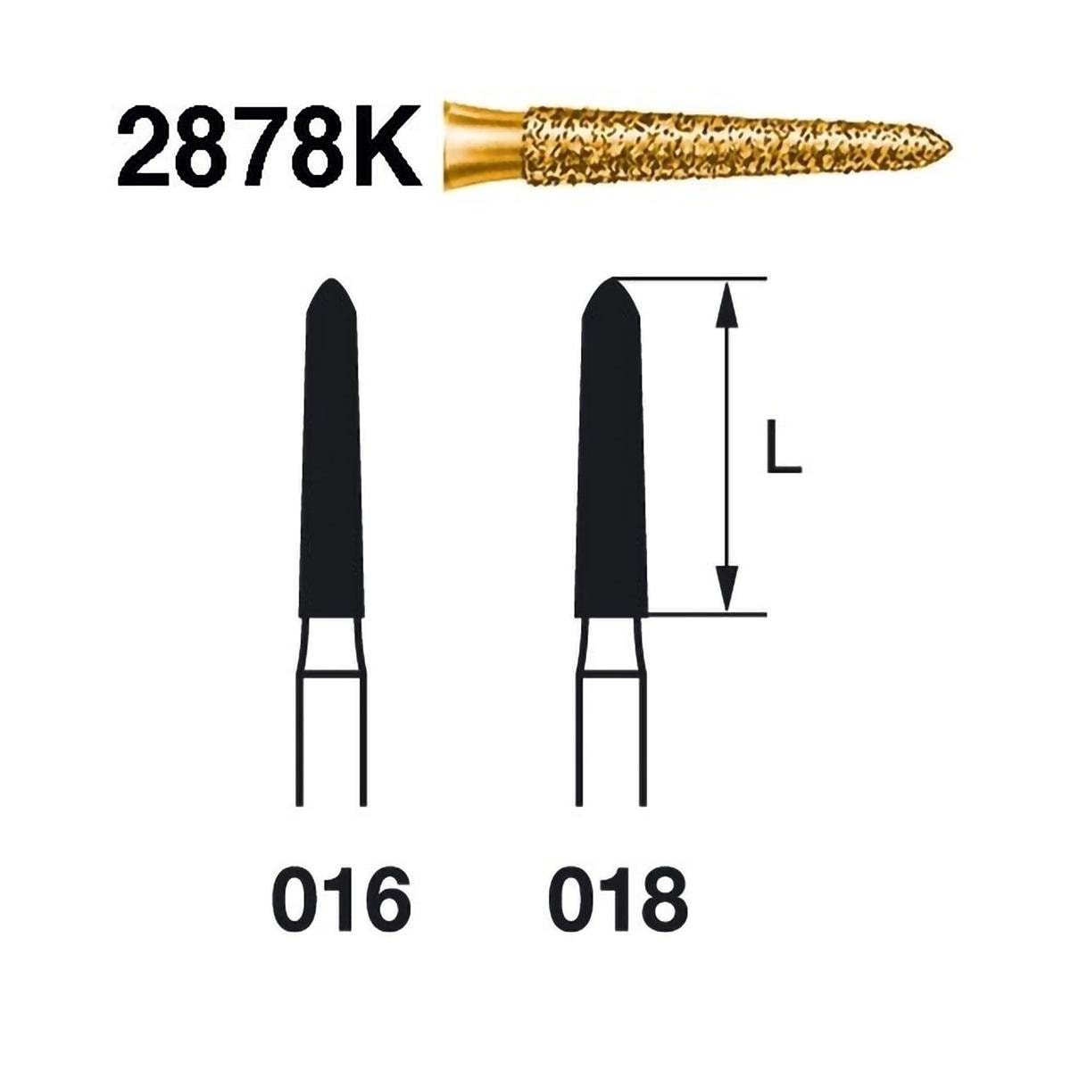 FRESA DIAMANTE FG 2878K XG 314 016 5U - KOMET