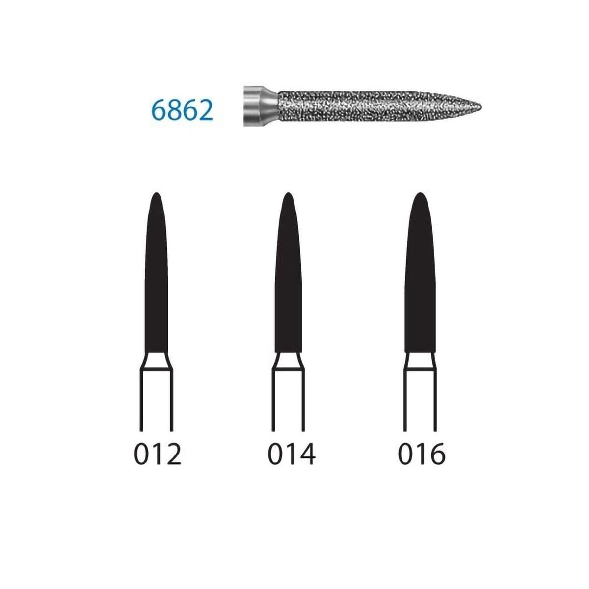 FRESA DIAMANTE 6862 G 314 014 CLIN 5U - KOMET