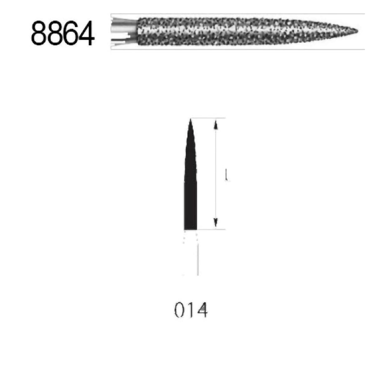 FRESA DE DIAMANTE FG 8864 F 314 014 5U - KOMET