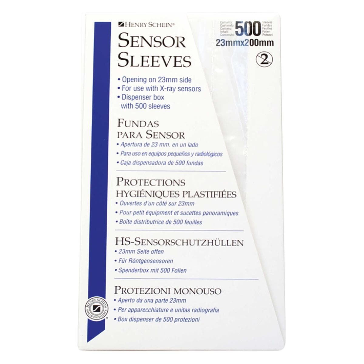 FUNDAS SENSORES / CAPTADOR RVGES DIGITALES 23X200MM 500U - HS