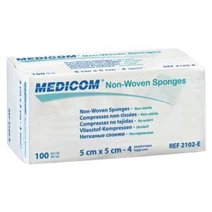 GASA NO TEJIDA SUAVE VISCOSIDAD 5X5 100U - MEDICOM