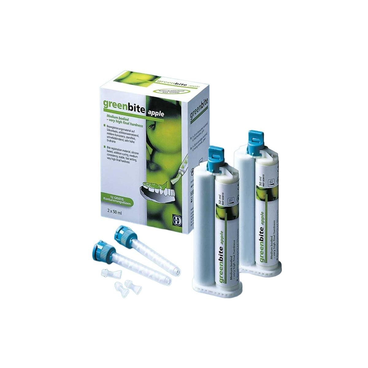 GREENBITE APPLE PRESENTAC. NORMAL 2X50ML + PUNTAS MEZCLA - DETAX