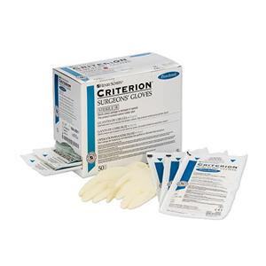 GUANTES EXAMEN LÁTEX CRITERION ESTÉRILES CON POLVO 9 50PARES - HENRY SCHEIN