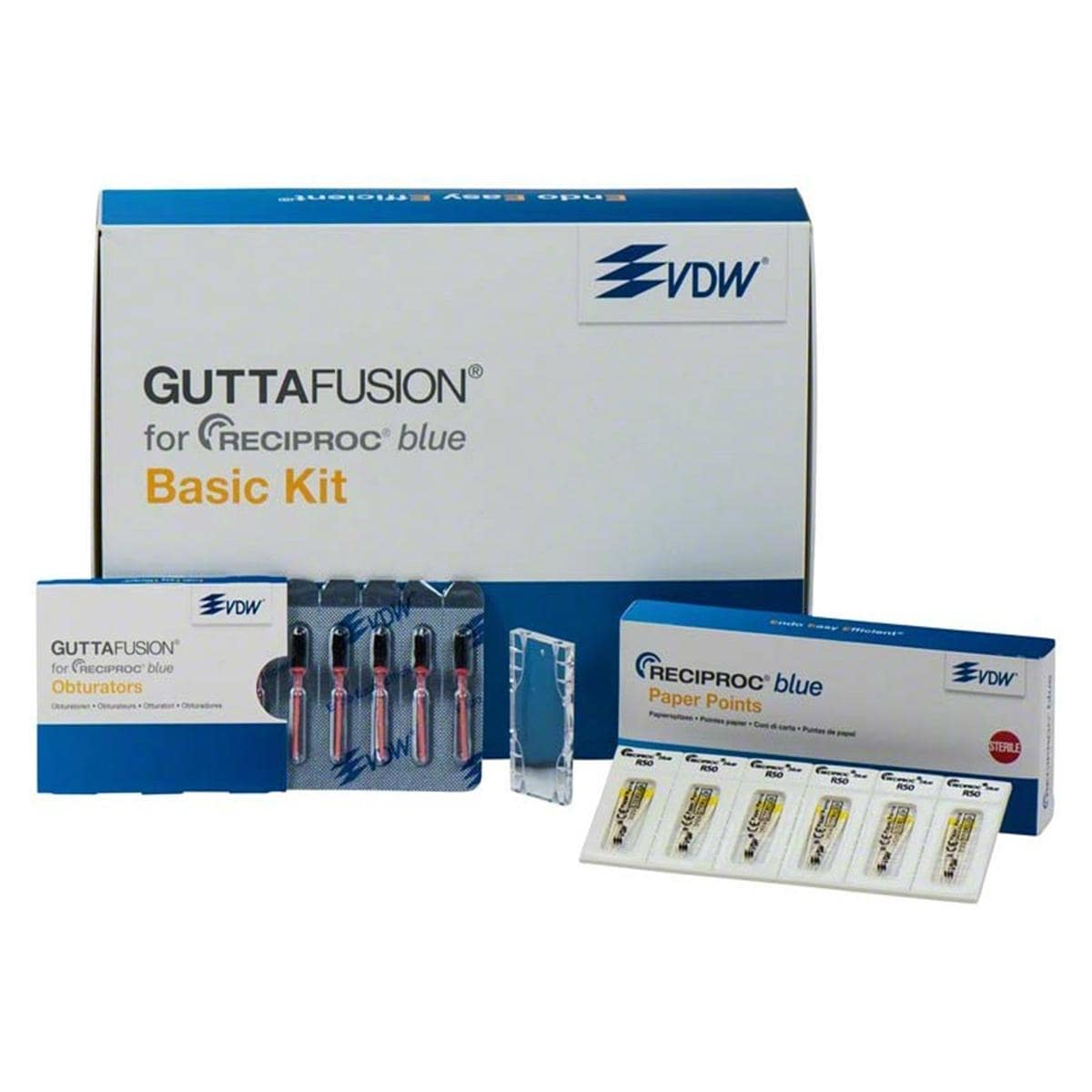 GUTTAFUSION KIT BASICO RECIPROC BLUE - VDW