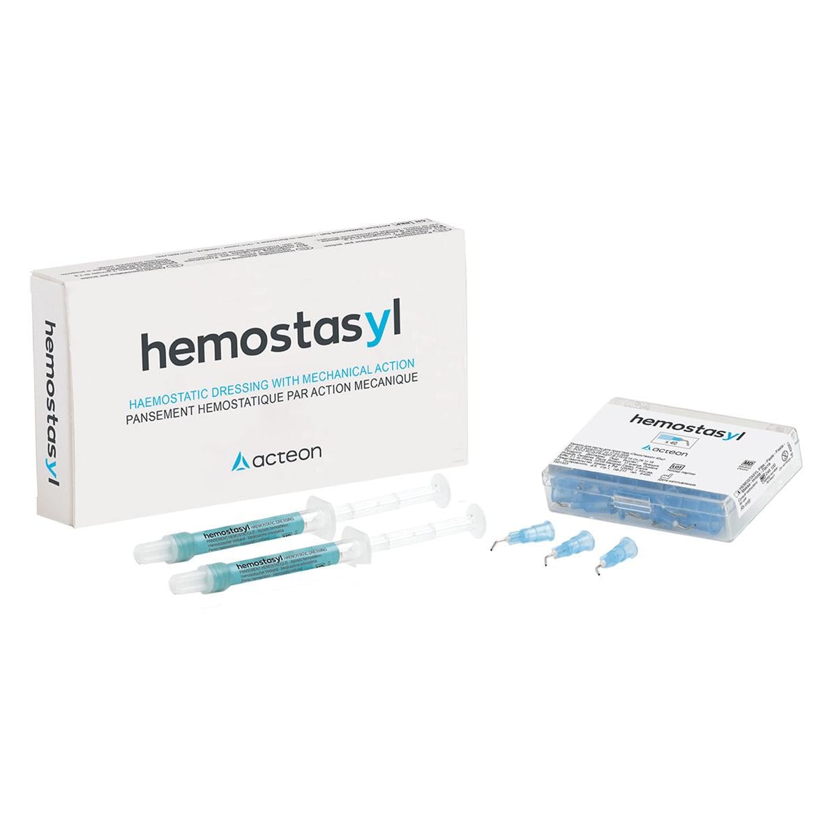 HEMOSTÁTICO HEMOSTASYL KIT 2 JERINGAS X 2G. - PIERRE ROLAND