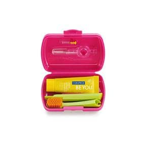 KIT DENTAL DE VIAJE MAGENTA - CURAPROX