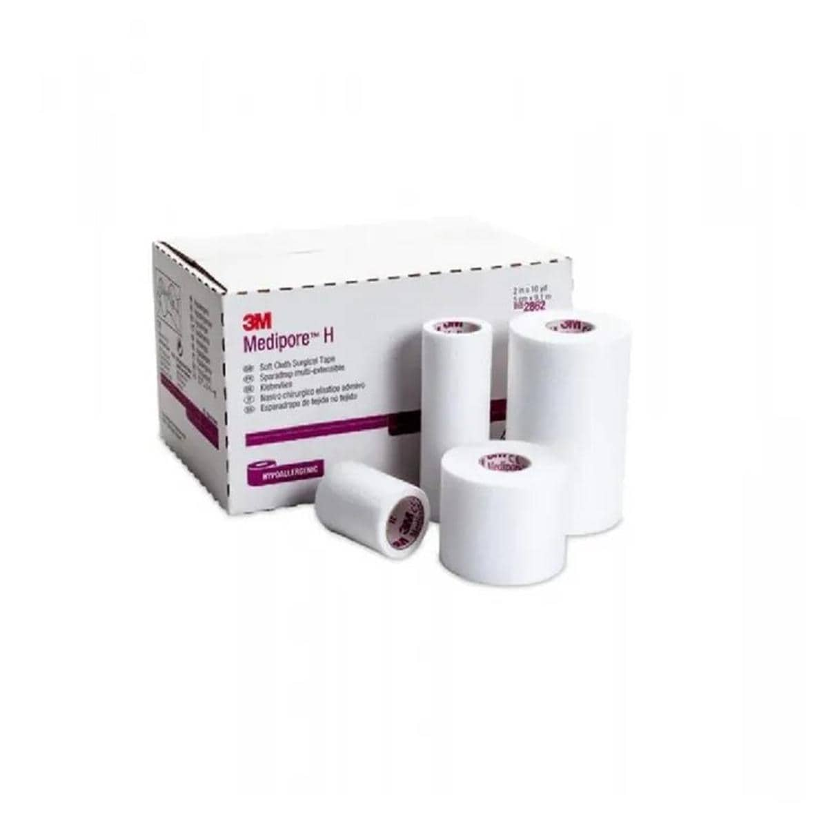 MEDIPORE H ALTA ADHESION 10CMX9M 12ROLLOS 3M