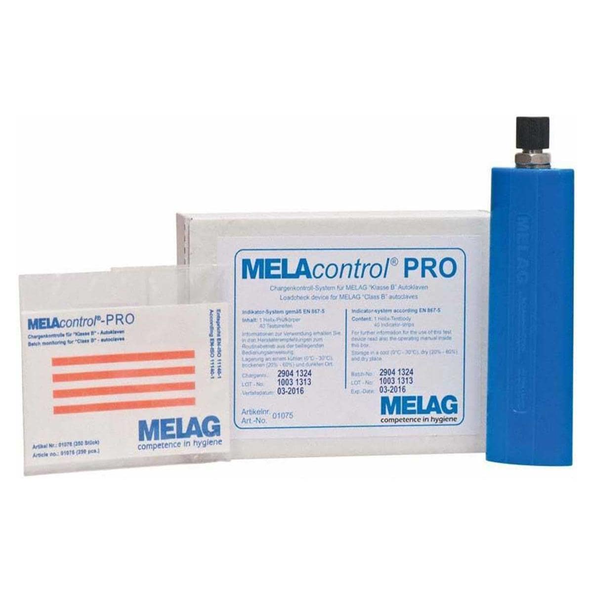 MELACONTROL PRO C/40 TIRAS INDICADORAS - MELAG