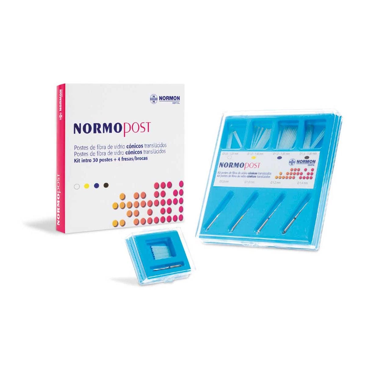 NORMOPOST KIT INTRO POSTES FIBRA CONICO - NORMON