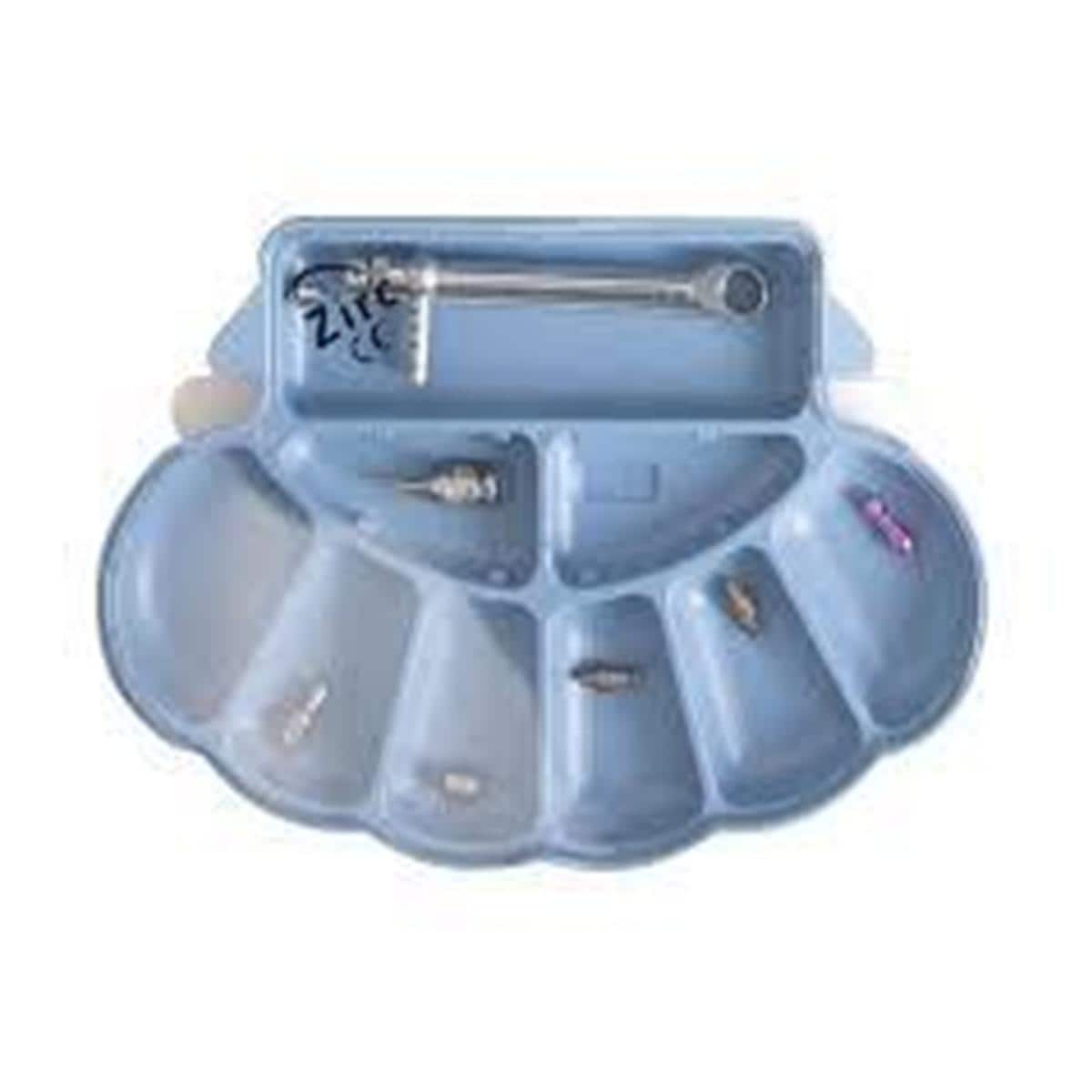 ORGANIZADOR DE IMPLANTES AZUL PASTEL 1U - ZIRC