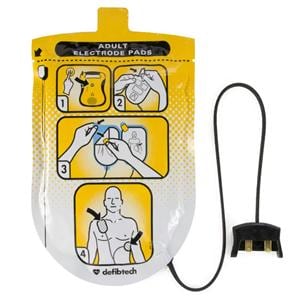 PAD ADULTO DESFIBRILADOR LIFELINE DEFIBTECH