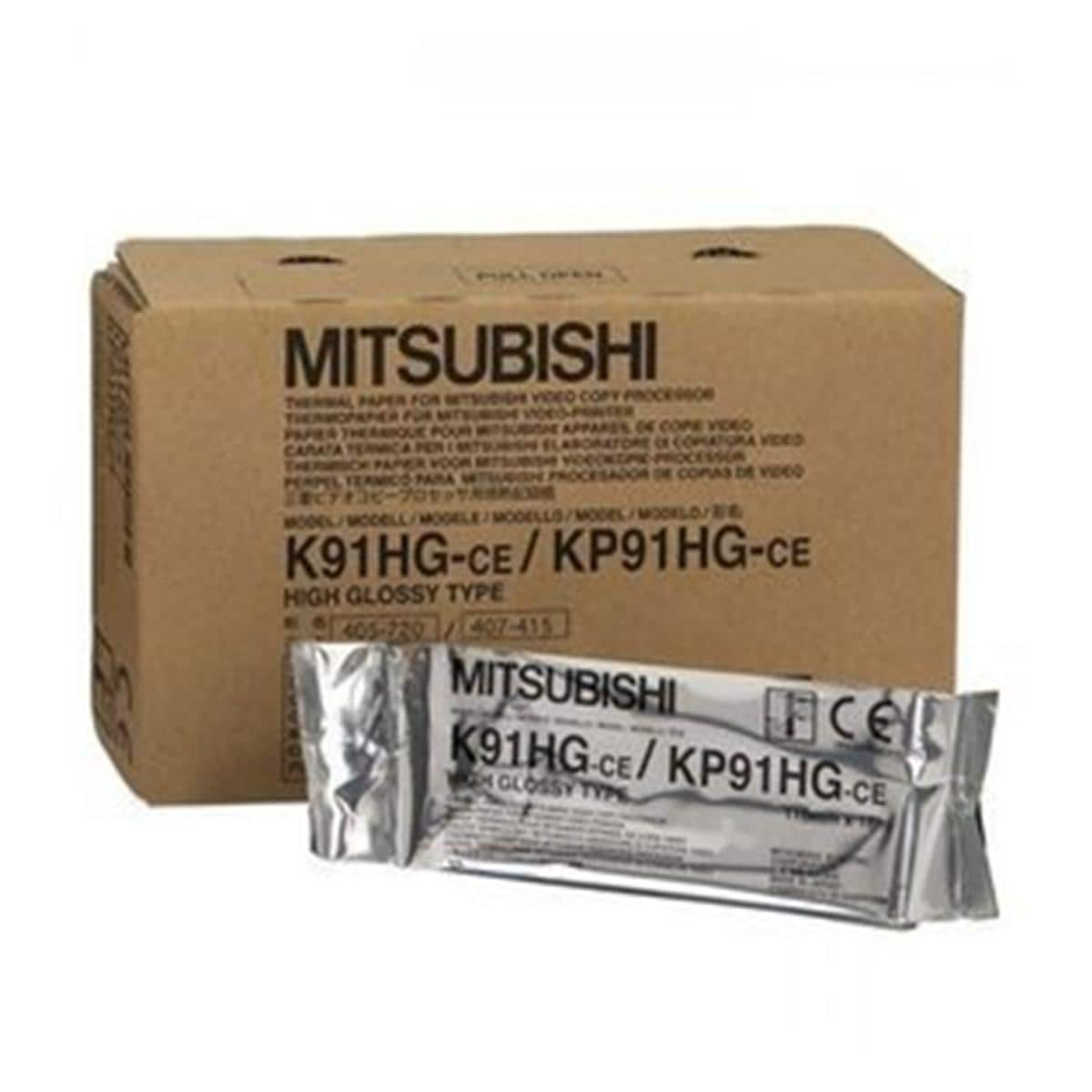 PAPEL VIDEOPRONTER KP-91HG 110MMX18M 4U MITSUBISHI