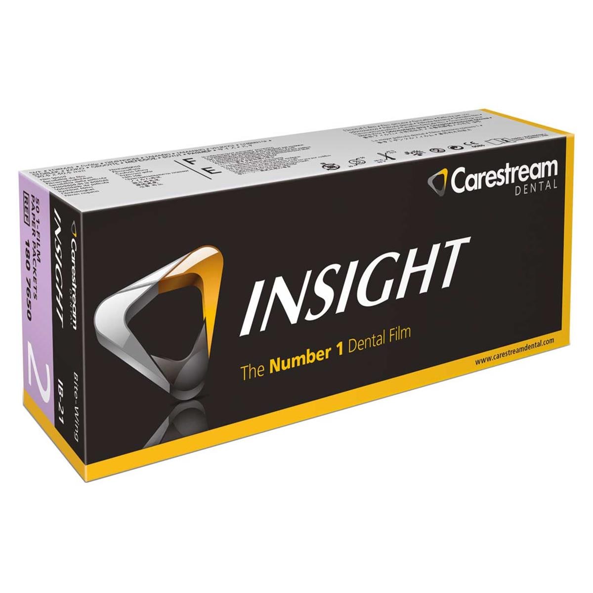 PELÍCULA INTRAORAL INSIGHT IB-21 50U - CARESTREAM