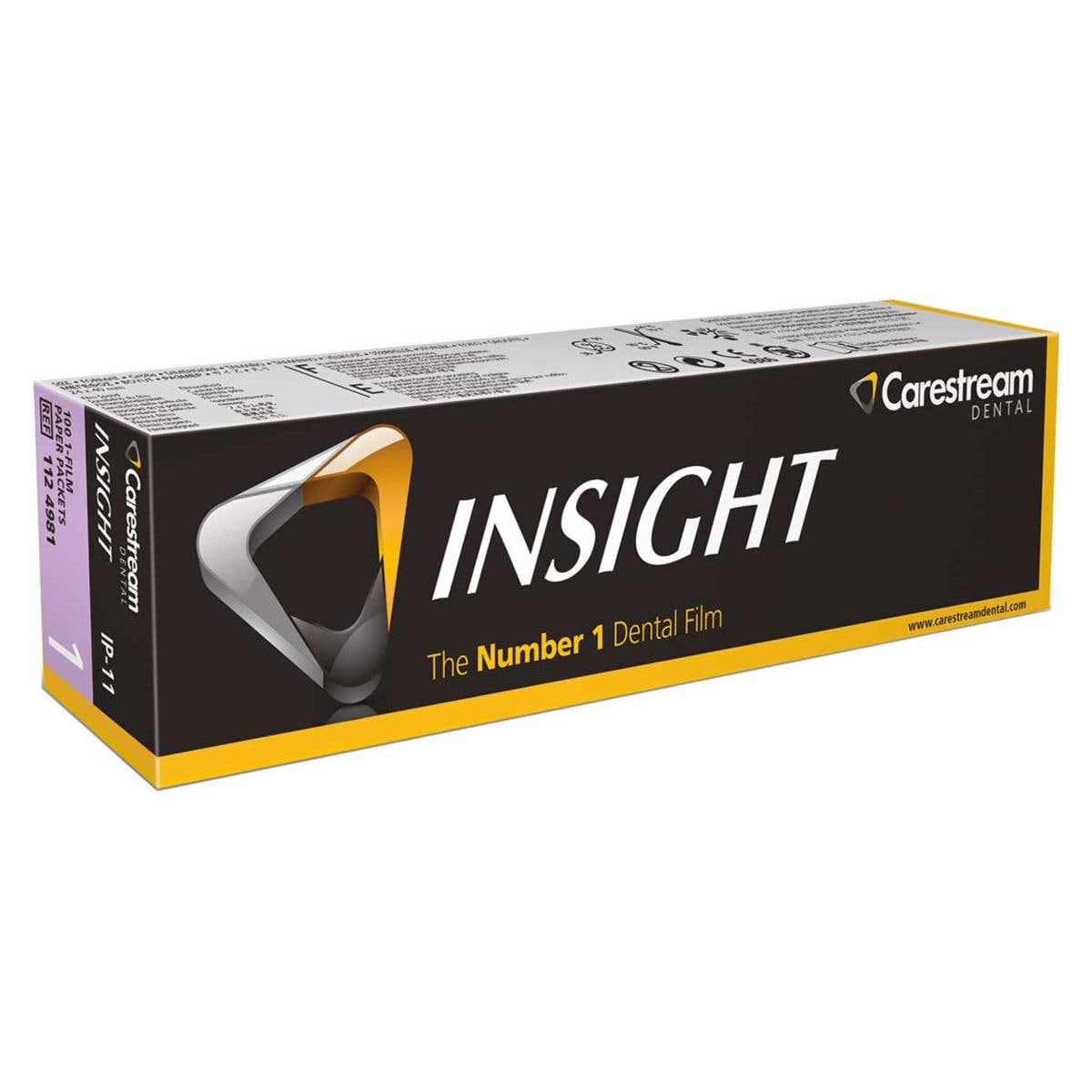 PELÍCULA INTRAORAL INSIGHT IP-11 100U - CARESTREAM