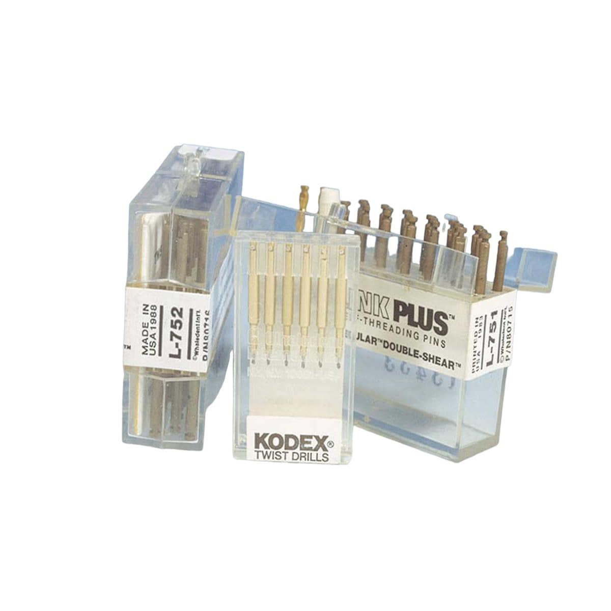 PINS ACERO INOXIDABLE REGULAR DOBLE L752 60 - WHALEDENT