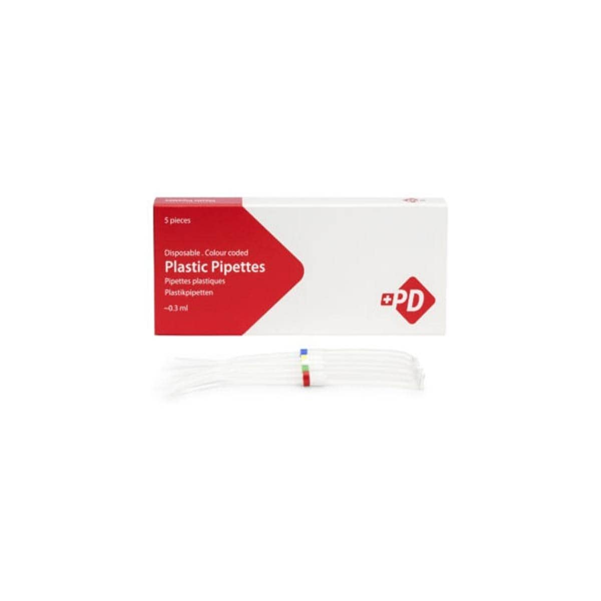 PIPETAS PLÁSTICO PARA ENDODONCIA 5U PD - PRODUITS DENTAIRES