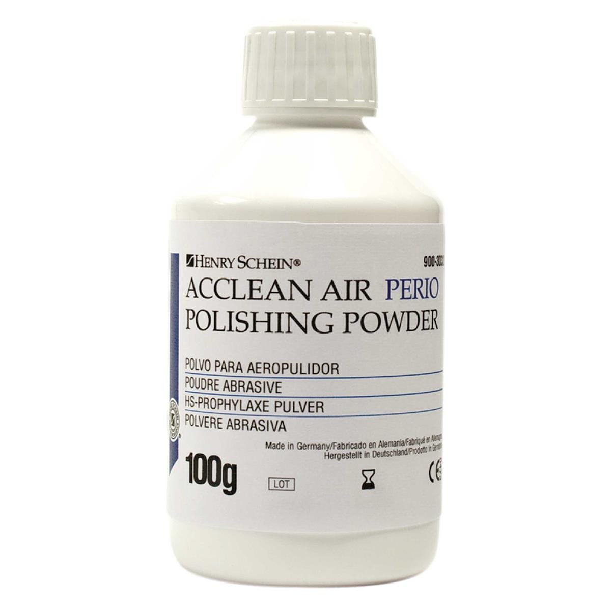 ACCLEAN POLVOS PROFILAXIS PARA AEROPULIDOR PERIODONCIA 100G - HENRY SCHEIN