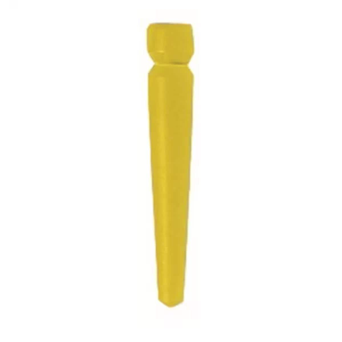 POSTE CÓNICO CALCINABLE 9MM AMARILLO 40U - CYBERTECH