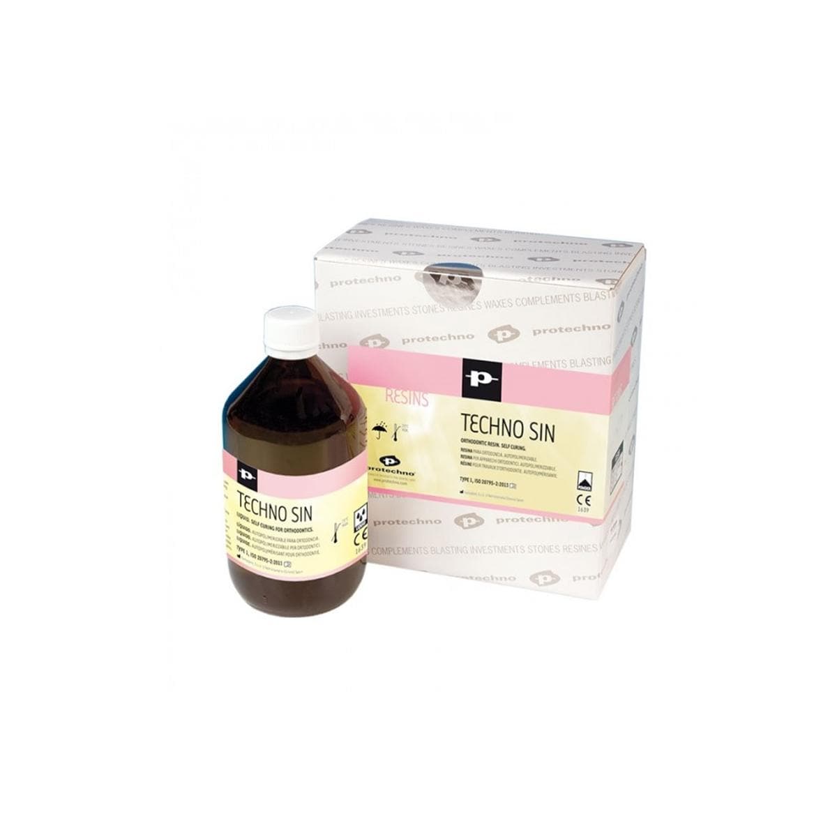 RESINA AUTOPOLIME ORTODONCIA 80G+60ML - PROTECHNO