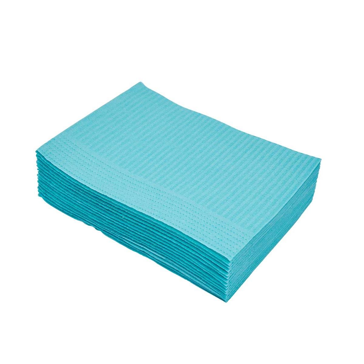 SERVILLETAS DRI-GARD AQUA 32,5X47,5CM 500U - HENRY SCHEIN