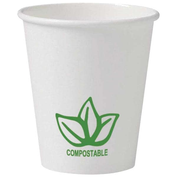 VASOS DE PAPEL PLA BIODEGRADABLE 180ML 1000U - HS