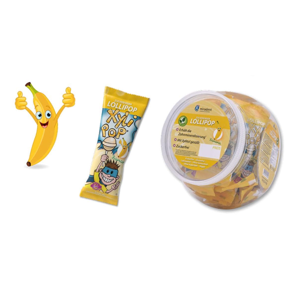 XYLIPOP CHUPA CHUPS BANANA 25U - HAGER WERKEN