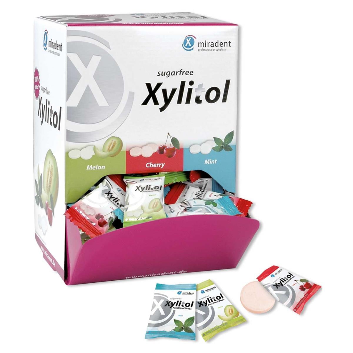 XYLITOL DROPS 100 CARAMELOS MIRADENT - HAGER WERKEN