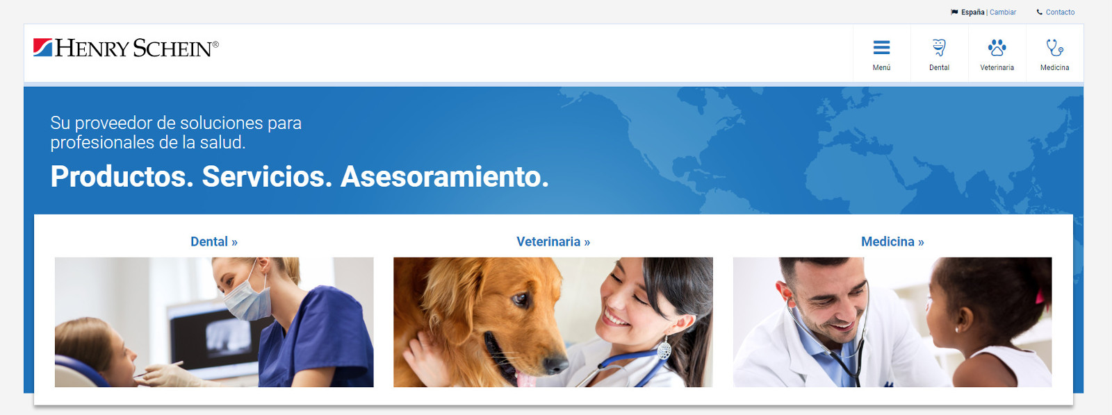 Henry Schein España ha lanzado un nuevo sitio web para mejorar la experiencia del cliente